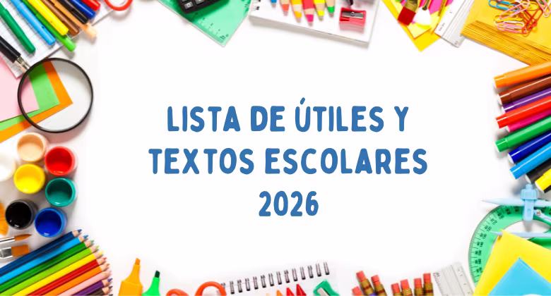 Listas de Útiles y Textos Escolares 2026