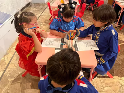 Los 1°básicos visitan el Museo del Carmen de Maipú