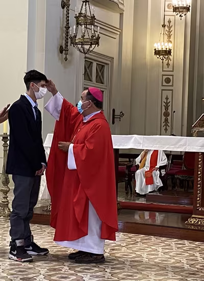 Sacramento de la Confirmación III° Medios - 25 de noviembre 2021