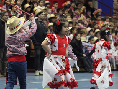 Bailes Folclóricos PK a 1° Básico y IV° Medios II