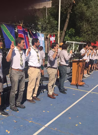 Ceremonia Inicio de Año Scout