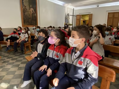 Ceremonia Imposición Insignias 1° Básico C