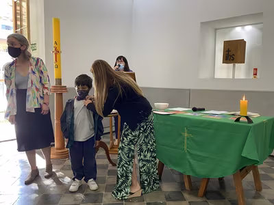 Ceremonia Imposición Insignias 1° Básico C