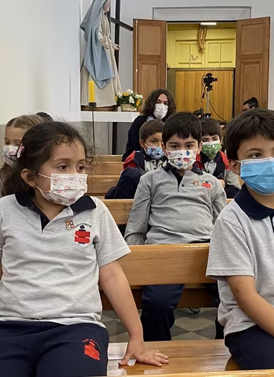 Ceremonia Imposición Insignias 1° Básico C