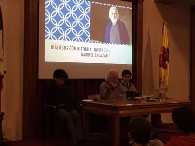 Charla Gabriel Salazar, Premio Nacional de Historia 2006