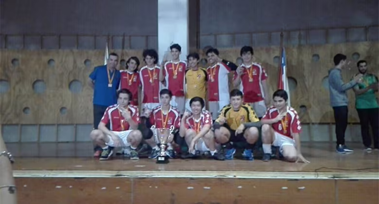 Categoría sub 18 de Voleibol, Campeón de la Liga Metropolitana  Escolar