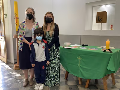 Ceremonia Imposición Insignias 1° Básico C