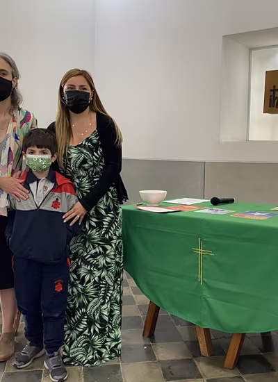 Ceremonia Imposición Insignias 1° Básico C