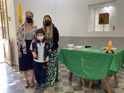 Ceremonia Imposición Insignias 1° Básico C