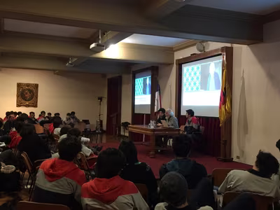 Charla Gabriel Salazar, Premio Nacional de Historia 2006
