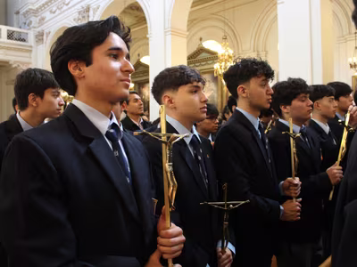 Misa Entrega de Cruces IV°Medios 2025