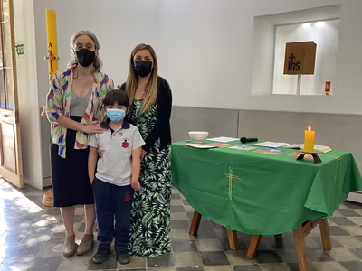 Ceremonia Imposición Insignias 1° Básico C