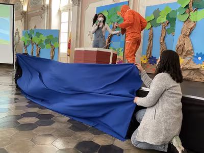 Obra de Teatro "Las Aventuras de Galletita" -  Cierre Primer Semestre, Primer Ciclo-.