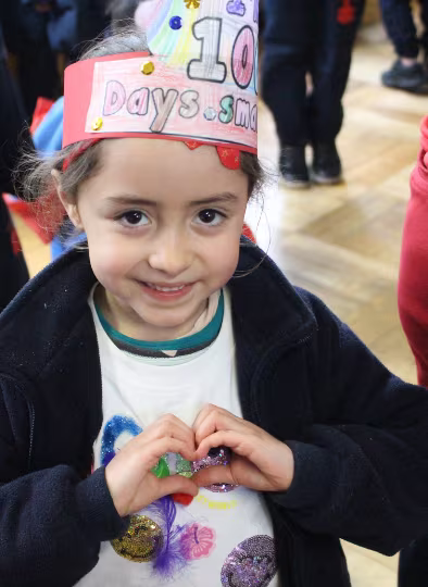 ¡Celebramos los 100 días de clases en Kínder!