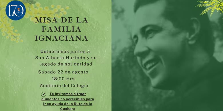 Misa de la Familia Ignaciana - 22 de agosto 2026