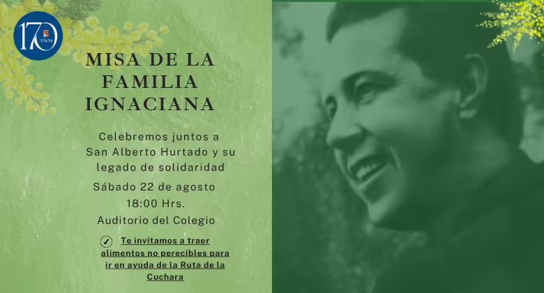 Misa de la Familia Ignaciana - 22 de agosto 2026