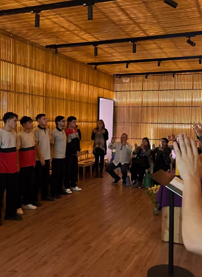 Ceremonia de envío: Experiencia de Hospedería IV°Medios