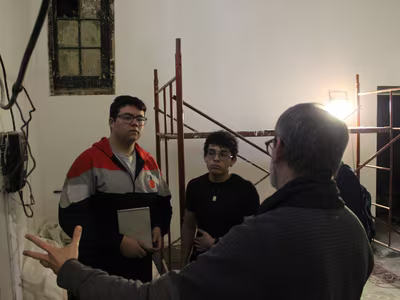 Visita pedagógica del electivo de Diseño y Arquitectura: Casa Larraín Bravo