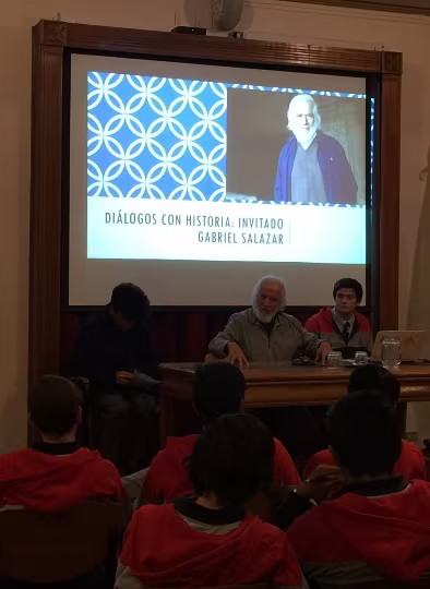 Charla Gabriel Salazar, Premio Nacional de Historia 2006