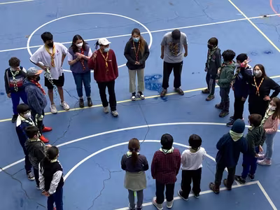 Inauguración Grupo Scout 2021.-