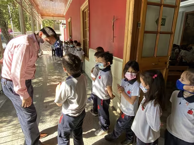 Ceremonia Imposición Insignias 1° Básico A