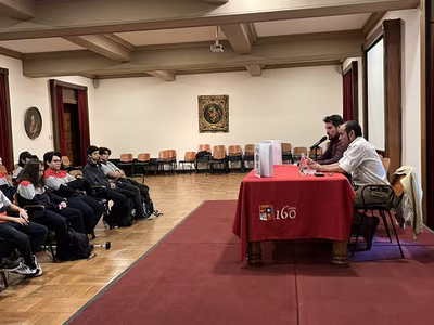 Charla Exalumno Mauro Ceballos