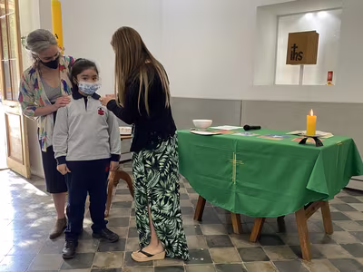 Ceremonia Imposición Insignias 1° Básico C