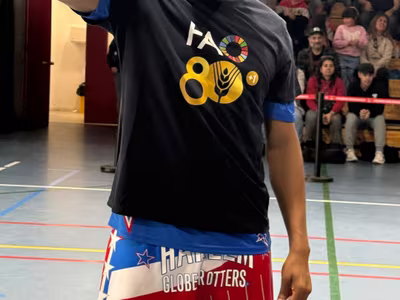 Harlem Globetrotters en el Colegio San Ignacio