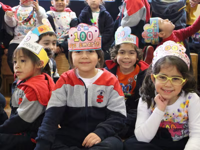 ¡Celebramos los 100 días de clases en Kínder!
