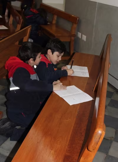 Entrega de Biblia 3º Básico B