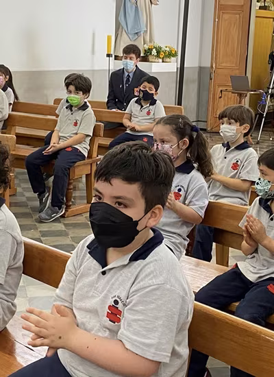 Ceremonia Imposición Insignias 1° Básico A