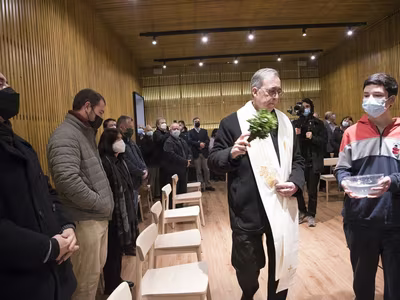 Bendición e Inauguración de Nuevos Espacios-.